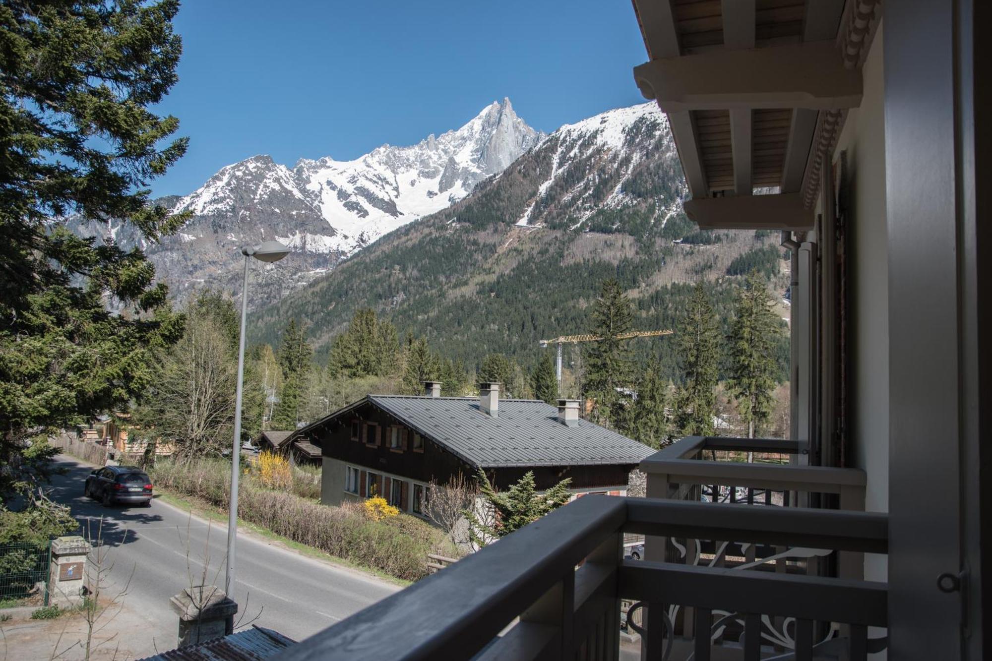 Appart'Hotel Aiguille Verte & Spa Chamonix Dış mekan fotoğraf